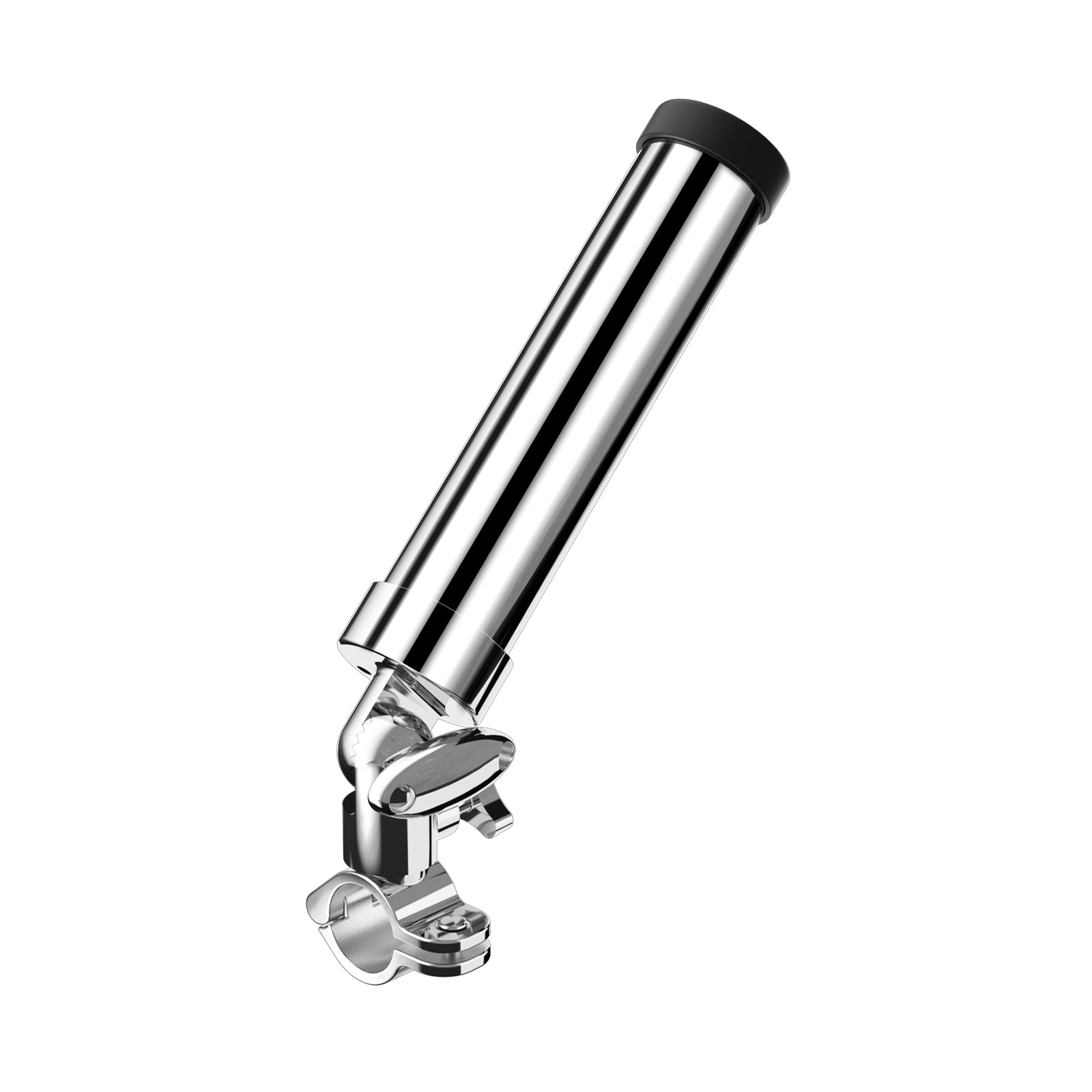 Rail Mount Clamp Fishing Rod Holder | Fits 7/8