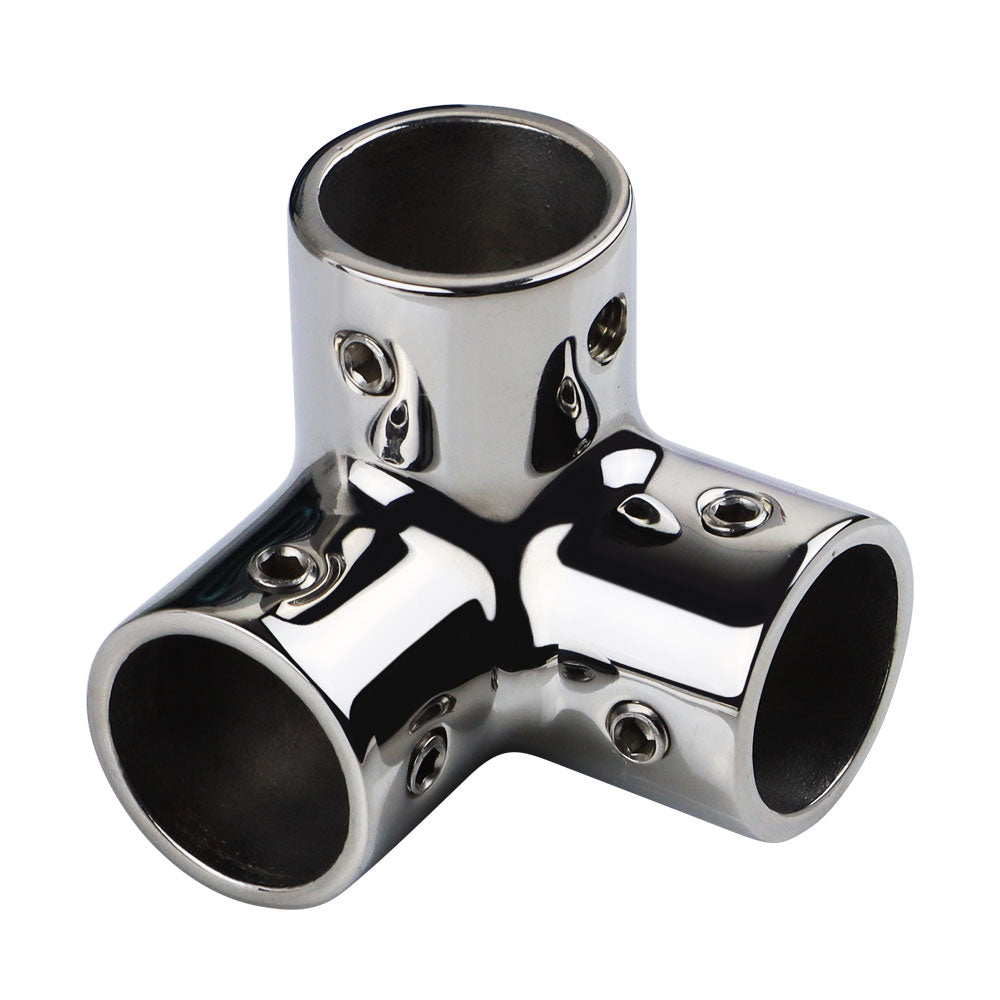 90 Degree 3 Way Tube Pipe Connector