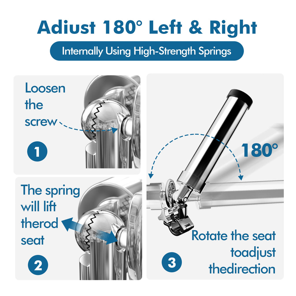 360 fishing rod holder