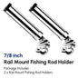360° Rail Mount Fishing Rod Holder