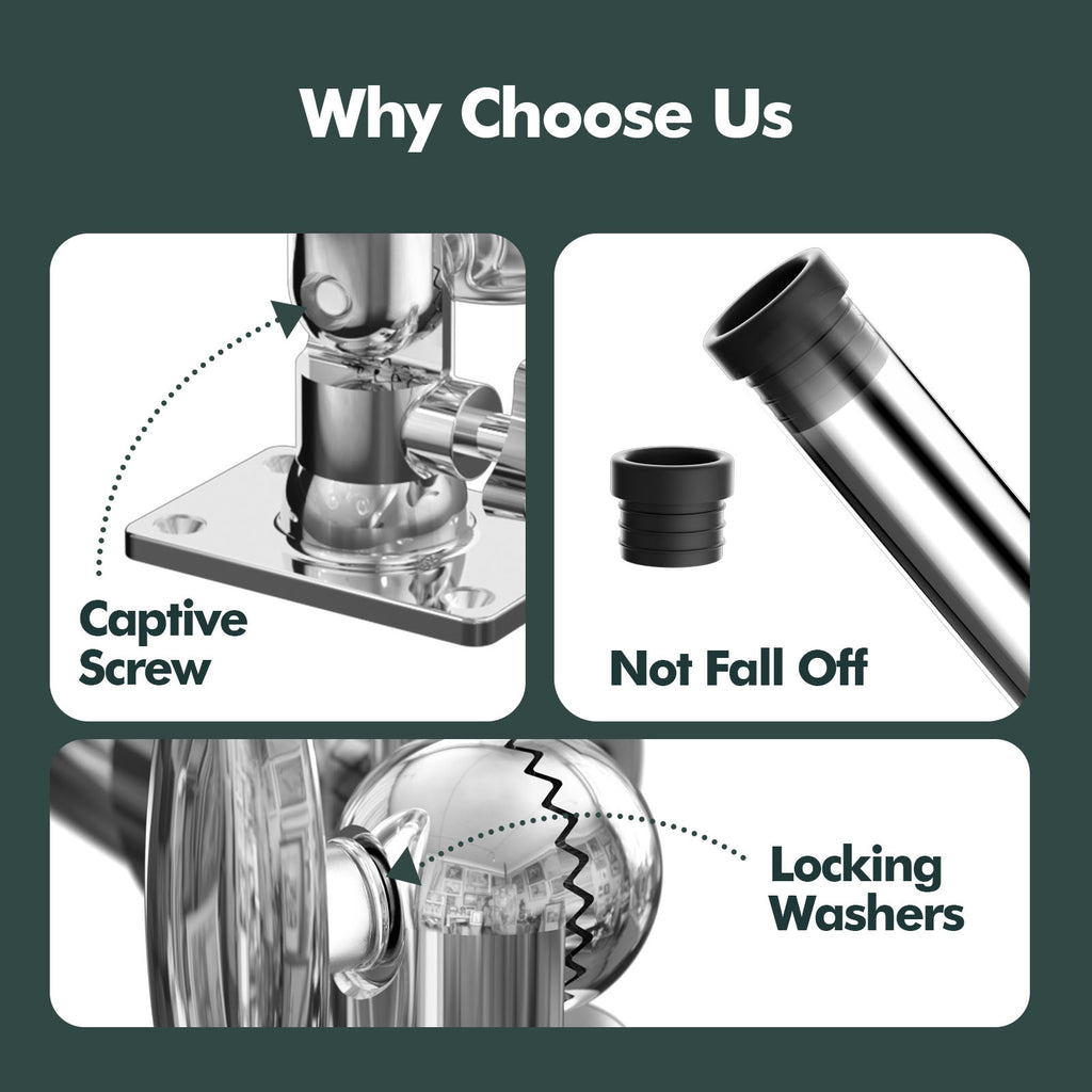 Flat fishing rod holder