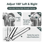 Flat fishing rod holder