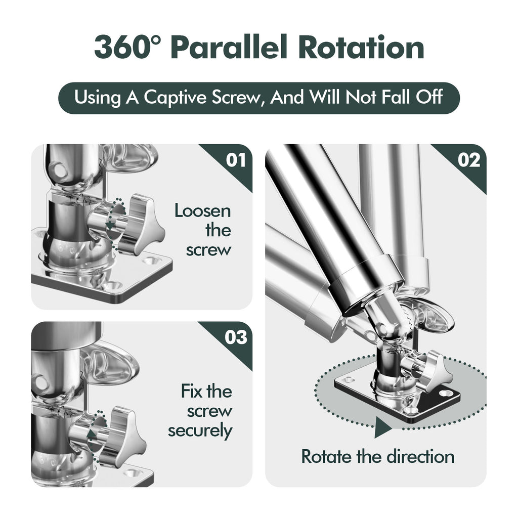 Flat fishing rod holder
