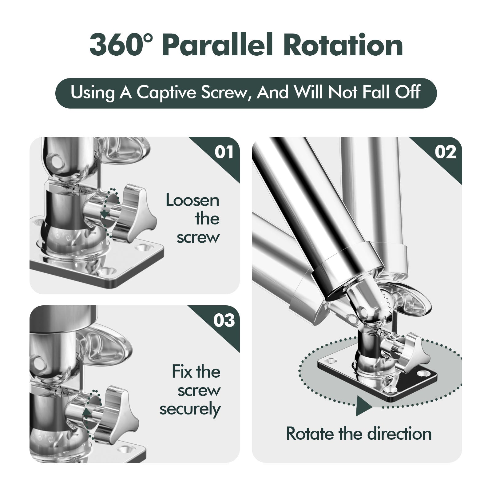 Flat fishing rod holder
