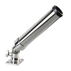 Flat fishing rod holder