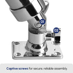 360 Degree Adjustable Boat Rod Holder