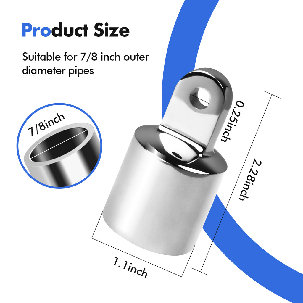 Bimini Top Eye End Cap