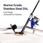 15/30/90 Degree PVD  Fishing Rod Holder  with Cap