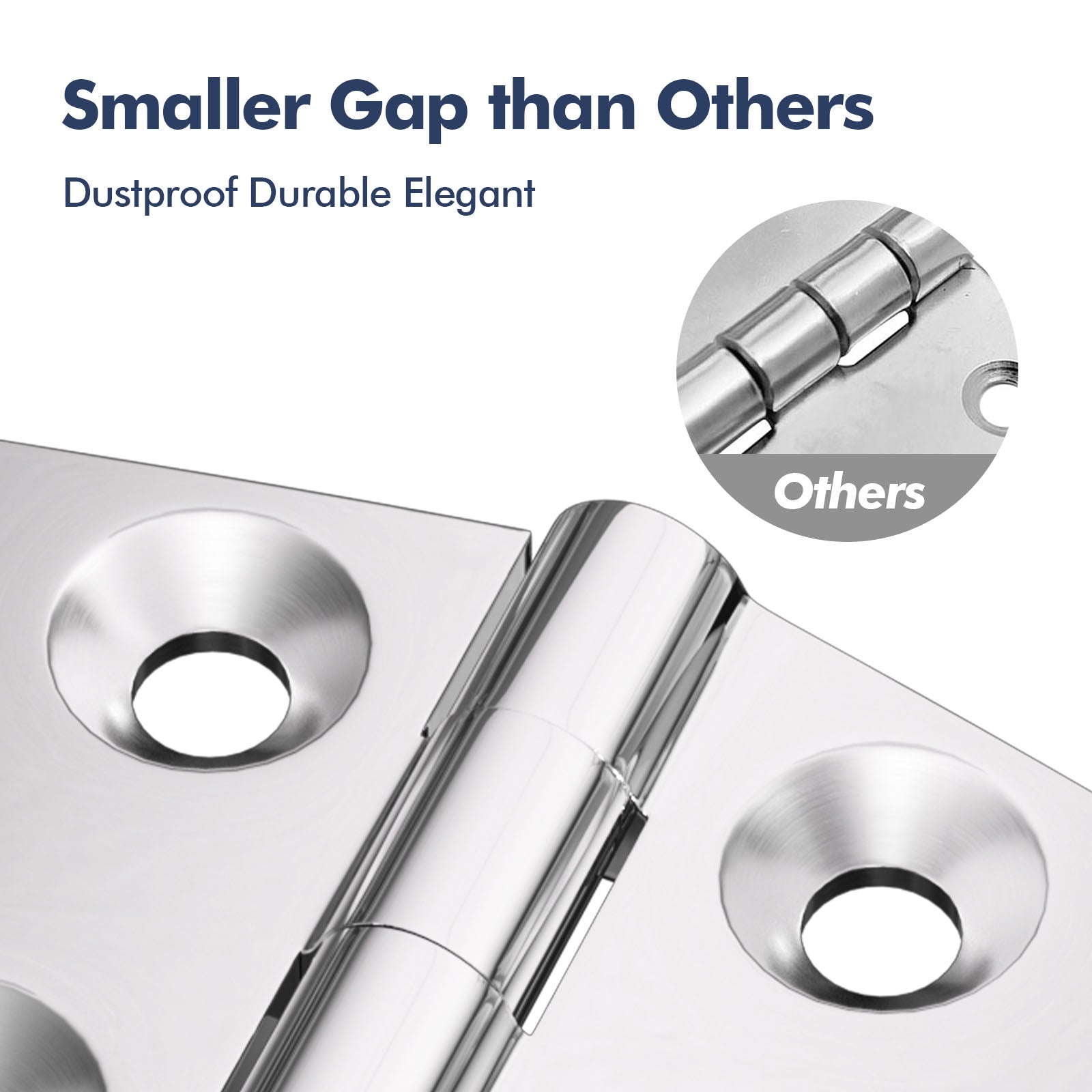 3" x 1.5" Boat Hatch Hinge