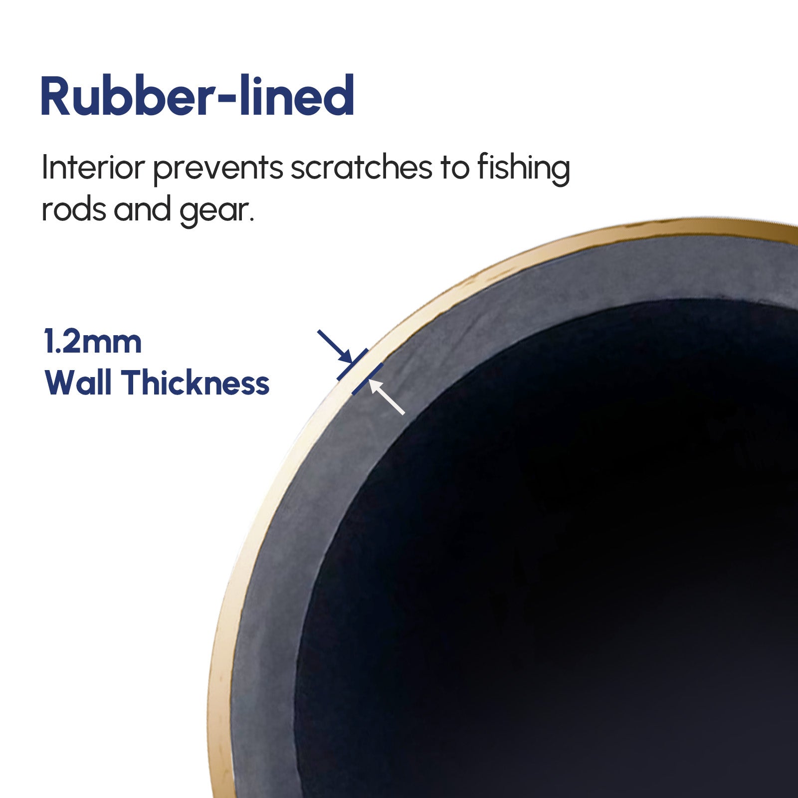 15/30/90 Degree PVD  Fishing Rod Holder  with Cap