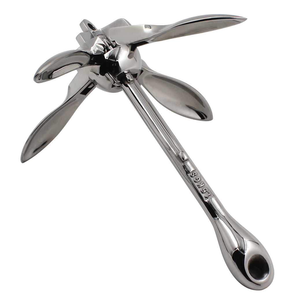 boat folding anchor