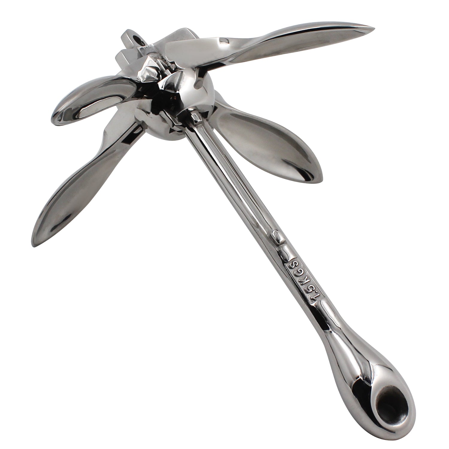 boat folding anchor