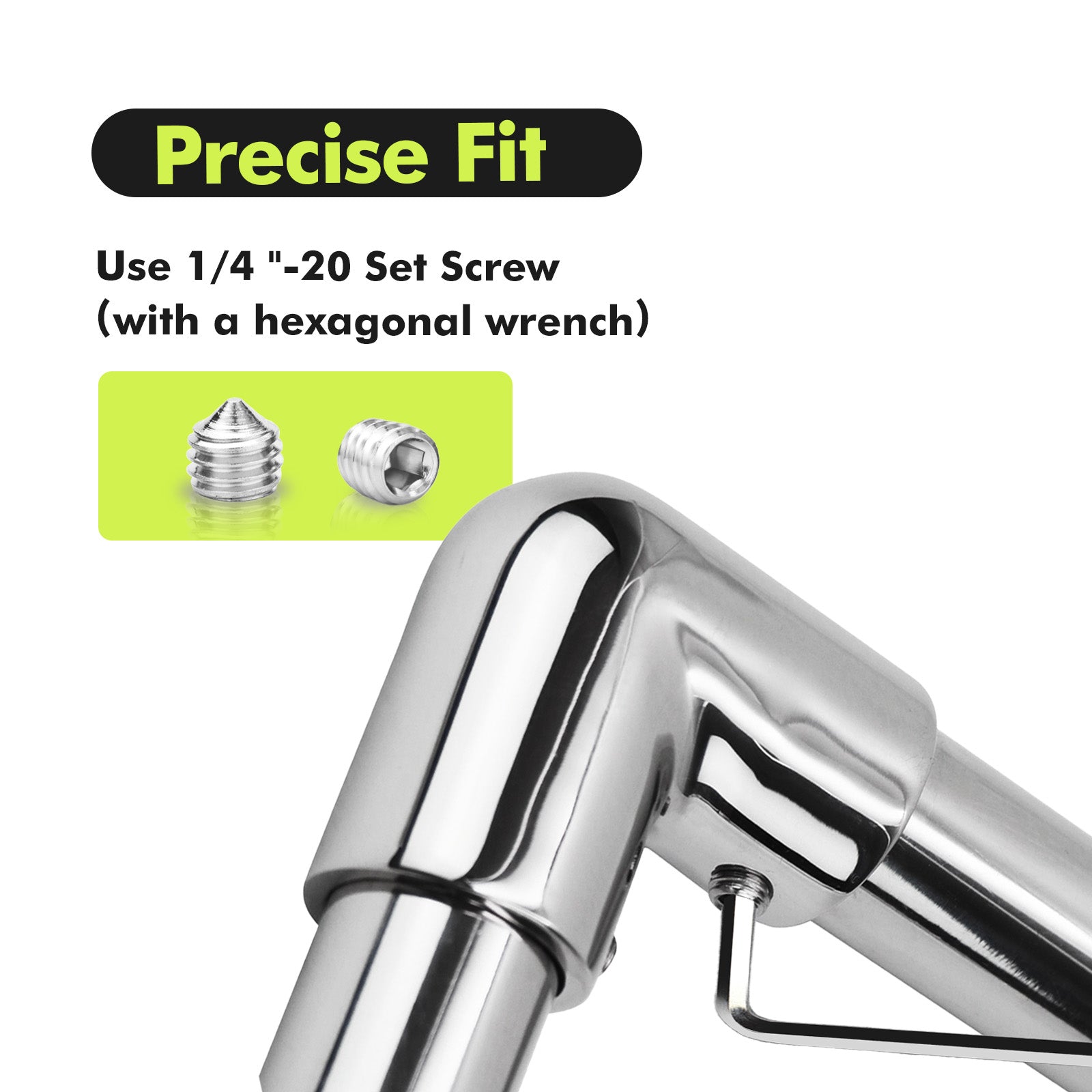 2-Way Hand Rail Fitting 90 Degree Elbow