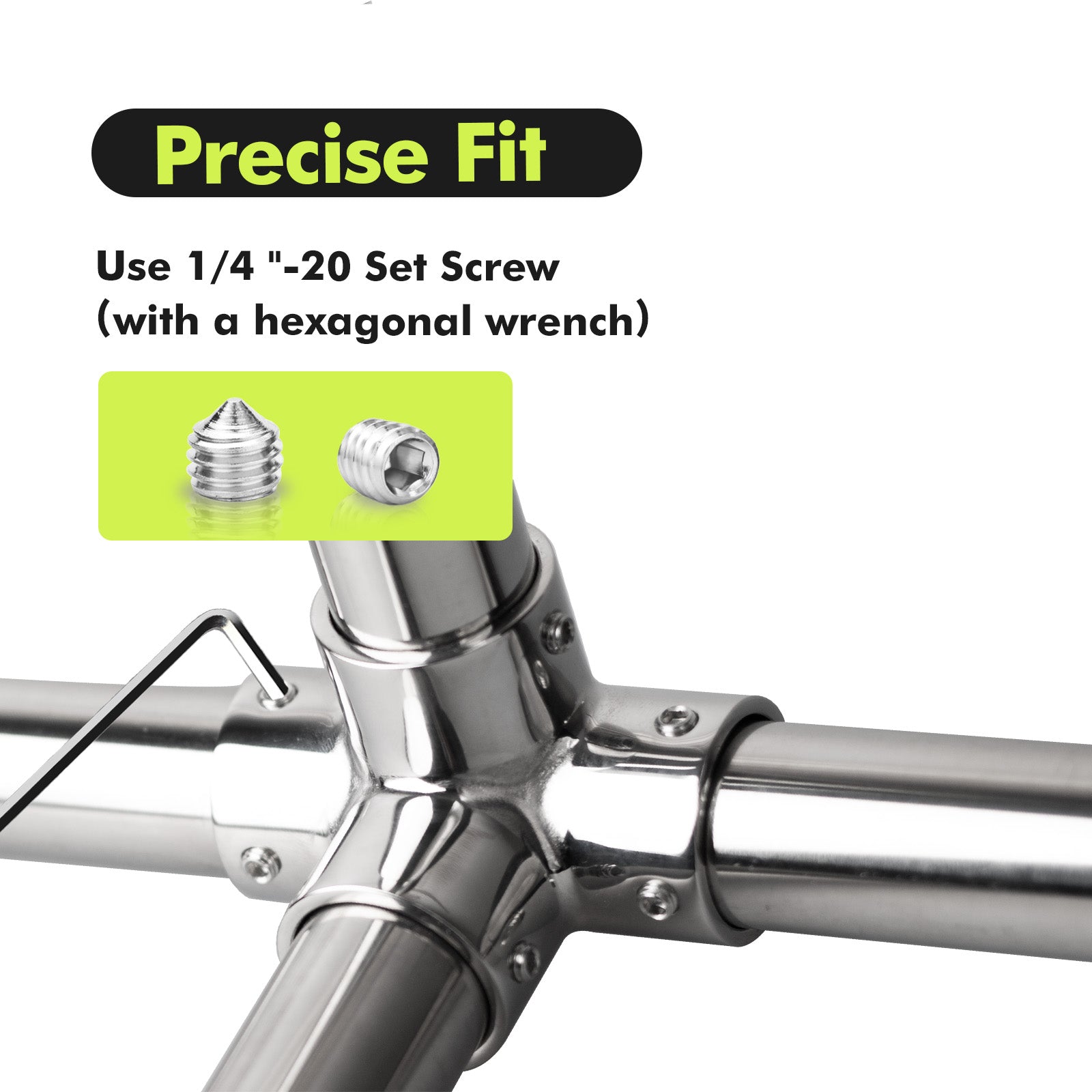 Handrail 4-way Fitting