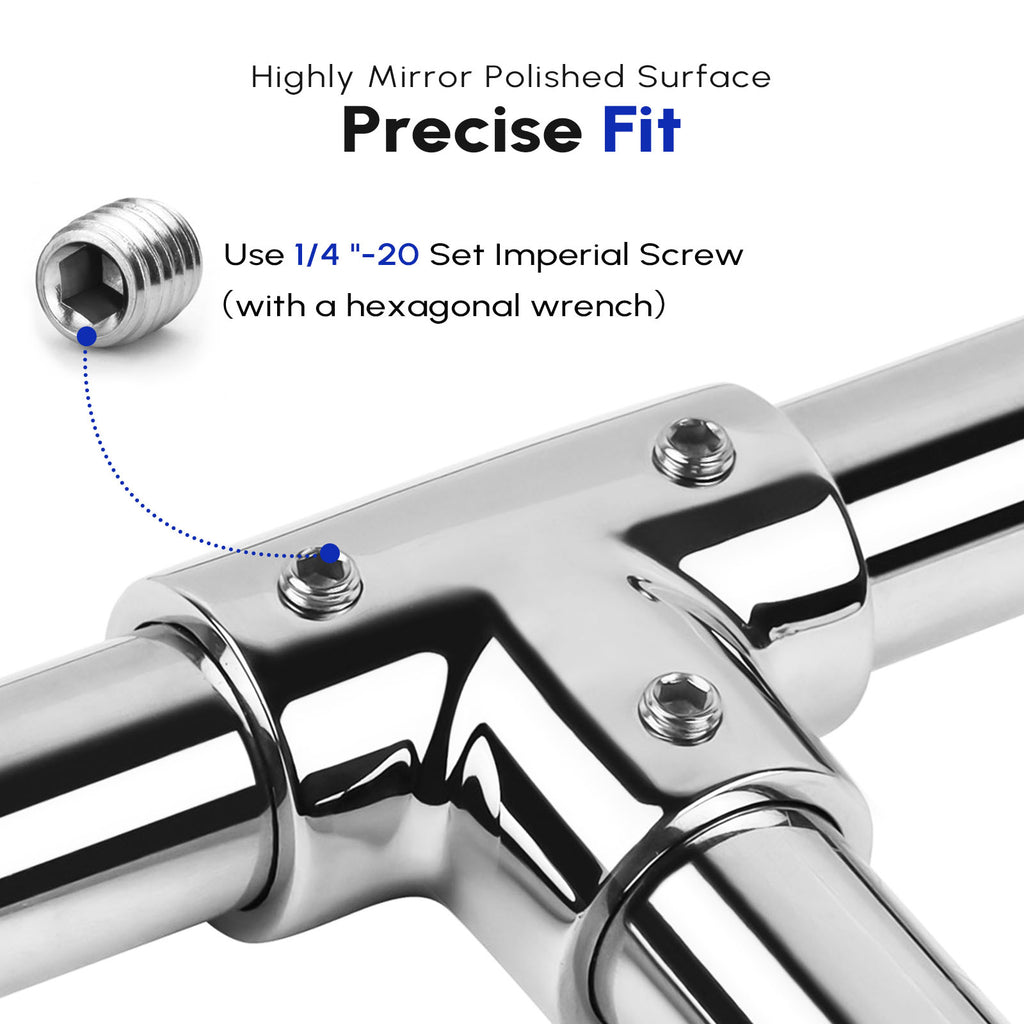 Tee Fitting  For Joining Tubing