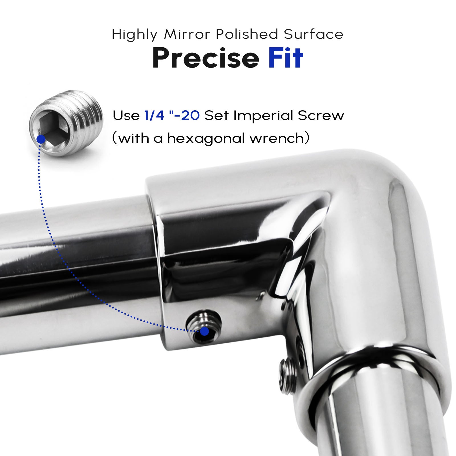 2-Way Pipe Fitting 90° Elbow