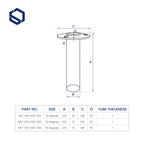 15/30/90 Degree PVD  Fishing Rod Holder