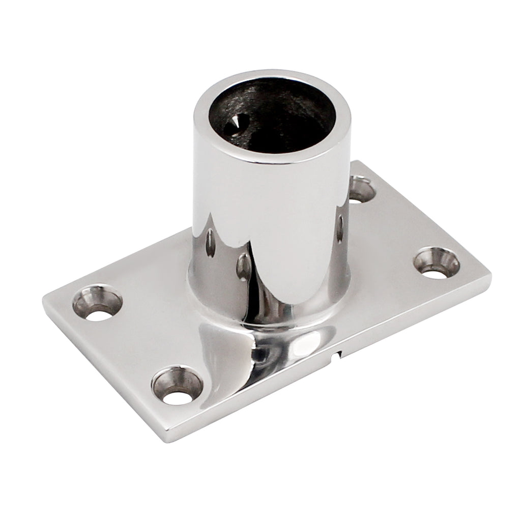 Boat Rectangle Hand Rail Base