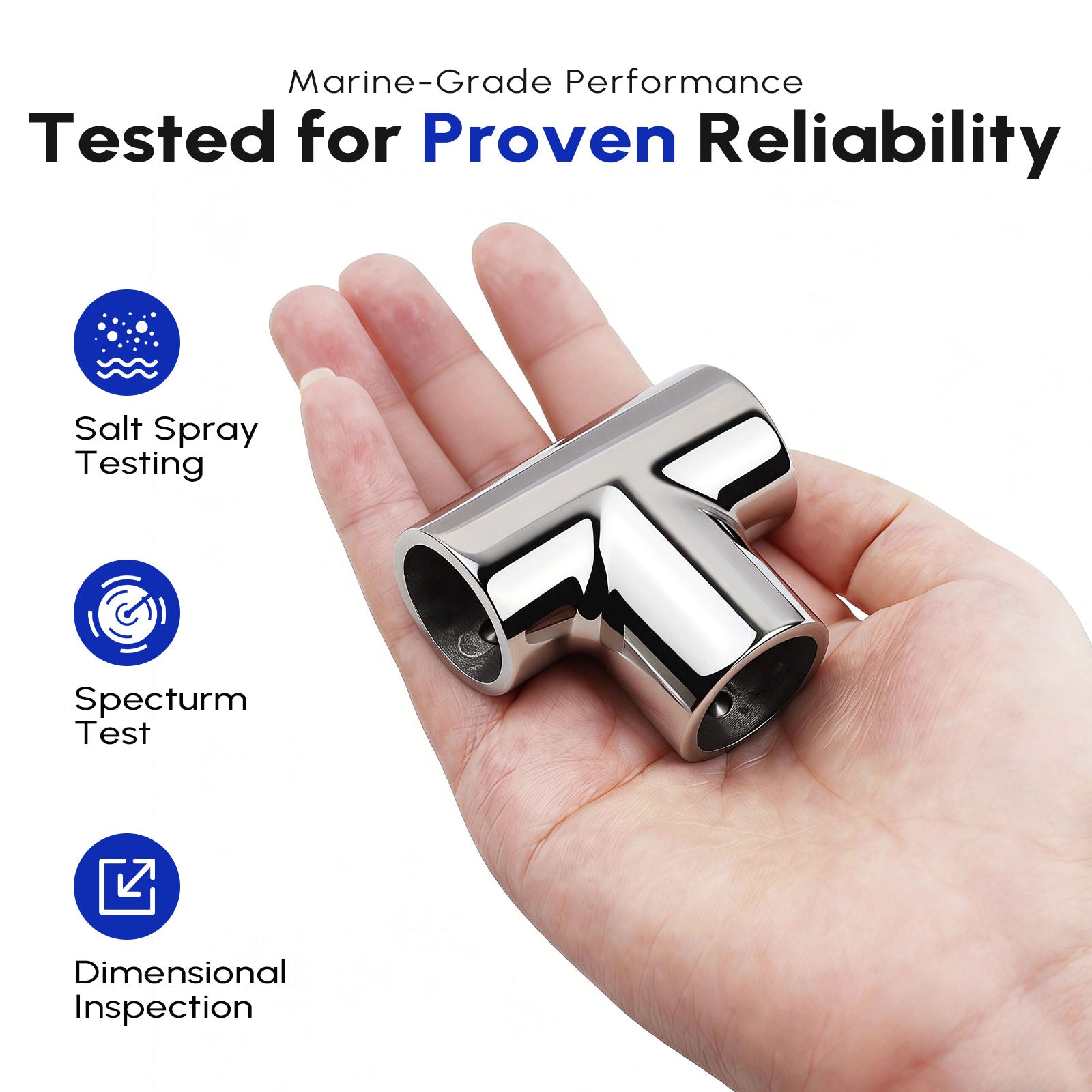 Tee Fitting  For Joining Tubing