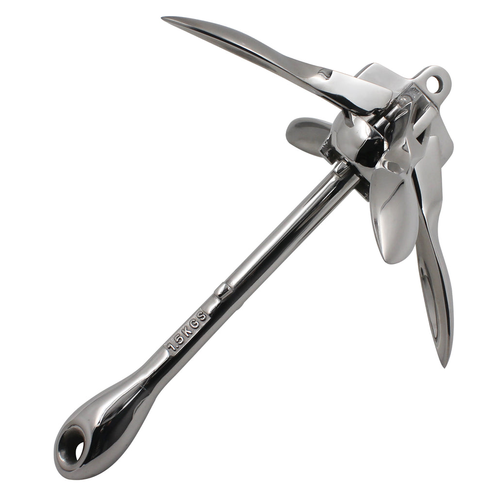 boat folding anchor