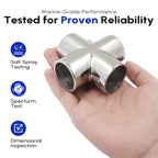 4-Way Tube Connector