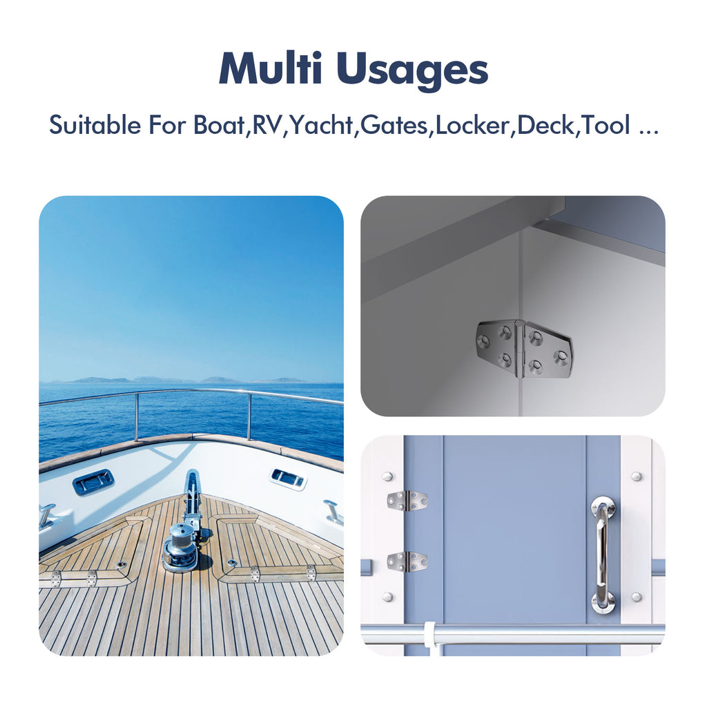 3" x 1.5" Boat Hatch Hinge